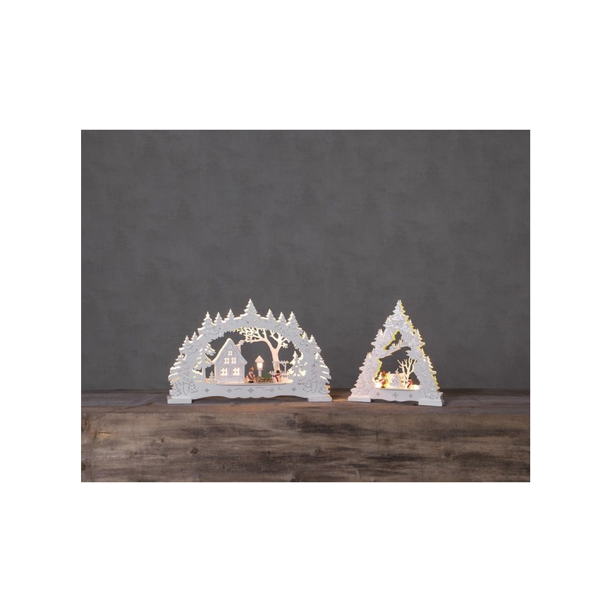 Eglo - Decoração de Natal LED  10xLED/0,064W/3xAA