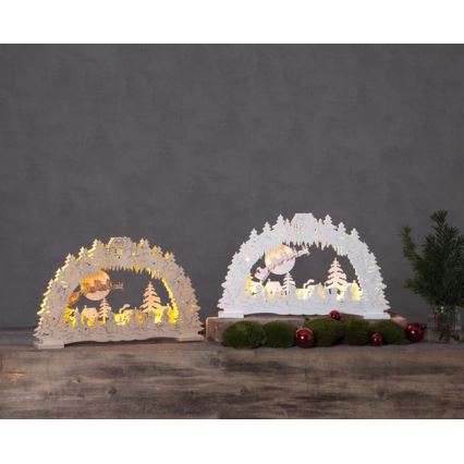 Eglo - Decoração de Natal LED  10xLED/0,064W/3xAA