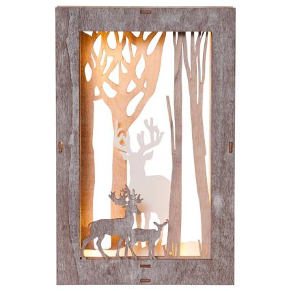 Eglo - Decoração de Natal LED 10xLED/0,03W/2xAA