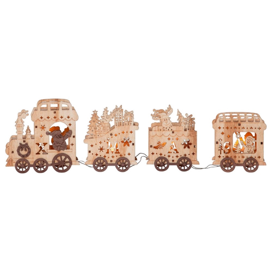 Eglo - Decoração de Natal LED 4xLED/0,06W/2xAA