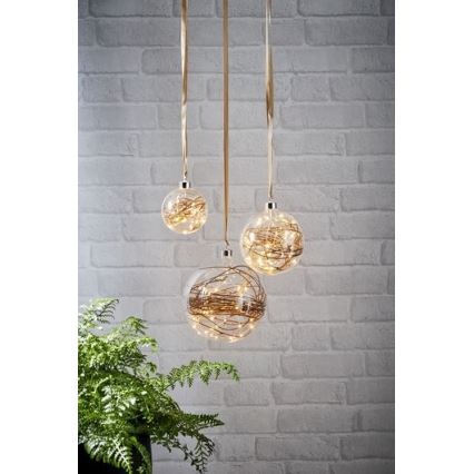 Eglo - Decoração de Natal LED 15xLED/0,064W/4,5/230V