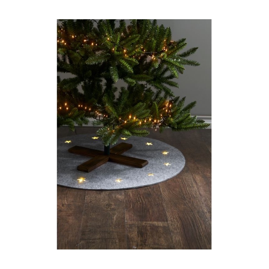 Eglo - Corrente exterior de Natal LED 800xLED 21m IP44 branco quente