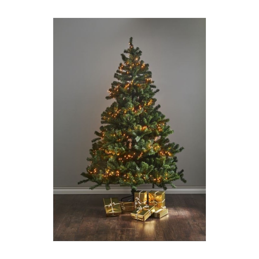 Eglo - Corrente exterior de Natal LED 800xLED 21m IP44 branco quente