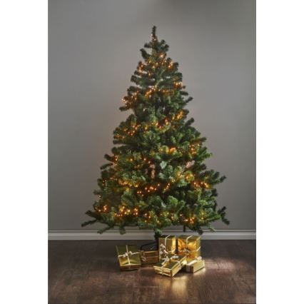 Eglo - Guirlanda LED para exterior, 800 LEDs, 21 m, IP44, branco quente