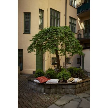 Eglo - Cordão de luzes de Natal LED para exterior, 1200 LEDs, 29 m, IP44, branco quente