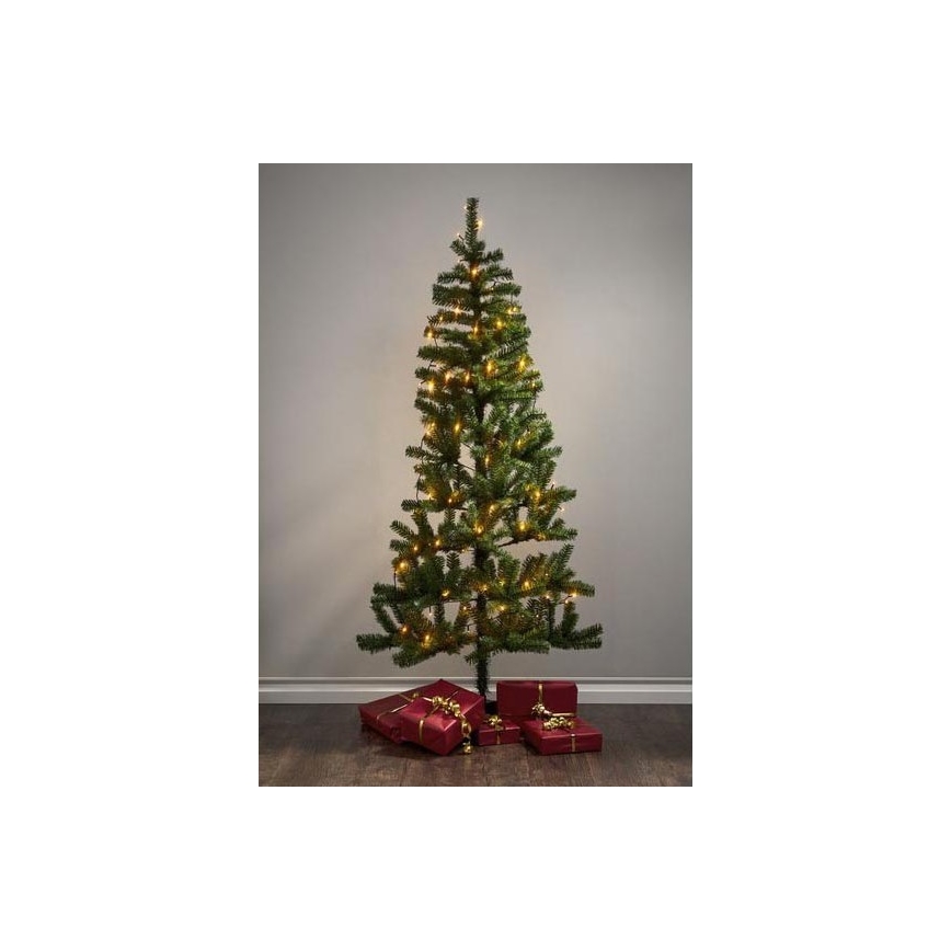 Eglo - Cordão de luzes de Natal LED para exterior 80xLED 10,5m IP44 branco quente