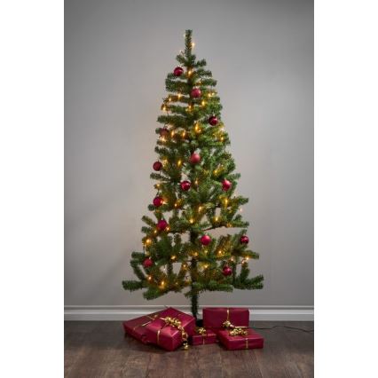 Eglo - LED Cordão de luzes de Natal para exterior 80 LEDs 10,5 m IP44 branco quente