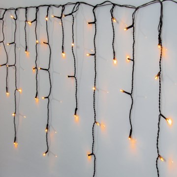 Eglo 410824 - Cordão de luzes de Natal LED para exteriores GOLDEN 480xLED/17x0,55m branco quente