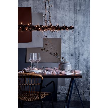 Eglo - Corrente exterior de Natal LED 540xLED 11,9m IP44 branco quente