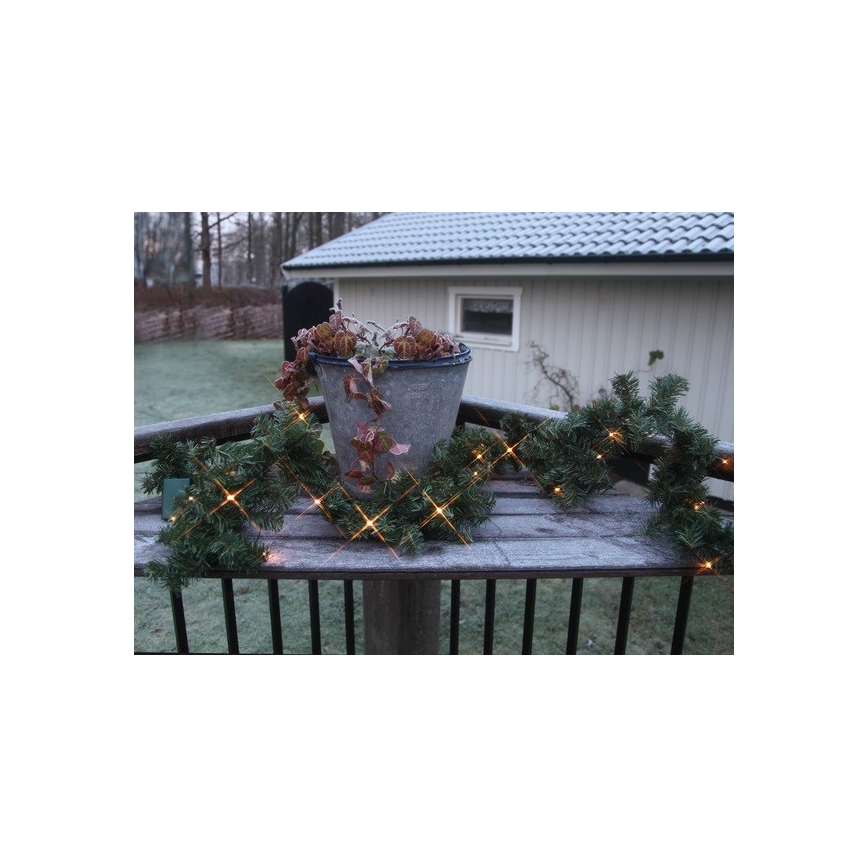 Eglo - Decoração exterior de Natal LED 30xLED/0,064W/3xAA IP44