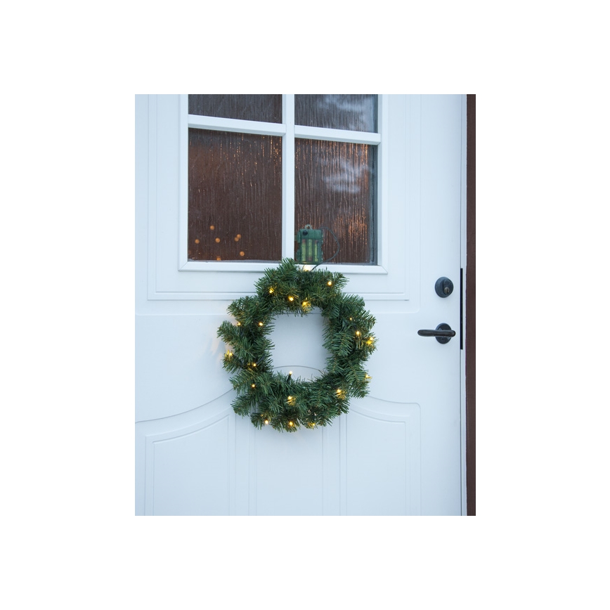 Eglo - Grinalda de Natal exterior LED com sensor 20xLED/0,064W/3xAA IP44