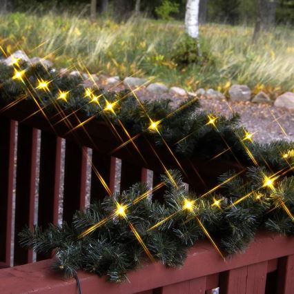 Eglo - Decoração LED para exterior GUIRLANDA 30xLED/0,064W/3/230V 2,7m IP44