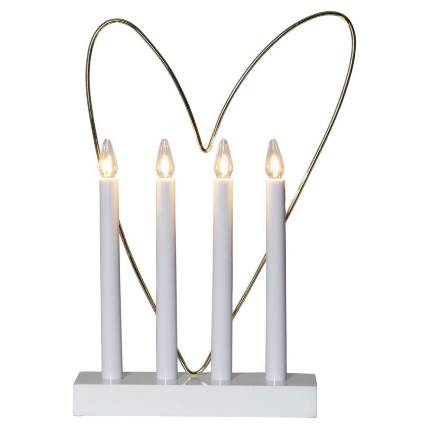 Eglo - Castiçal de Natal 4xE10/3W/230V