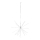 Eglo 411063 - Decoração de Natal LED FIREWORK 60 LEDs / 0,06 W / 3x pilhas AA Ø 26 cm
