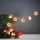 Eglo 411113 - Guirlanda LED ORNAMENT 10xLED/3xAA 1,65m branca quente