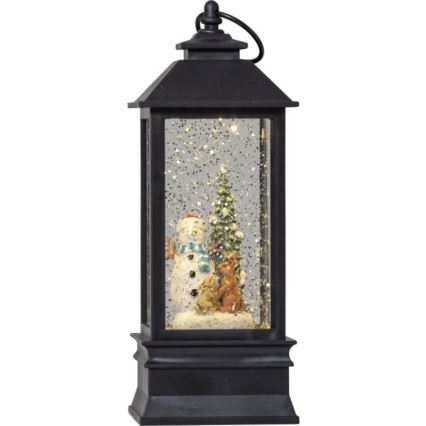 Eglo - Decoração de Natal LED/0,064W/3xAAA preta