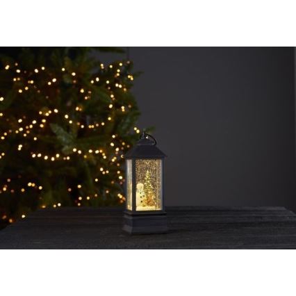 Eglo - Decoração de Natal LED/0,064W/3xAAA preta