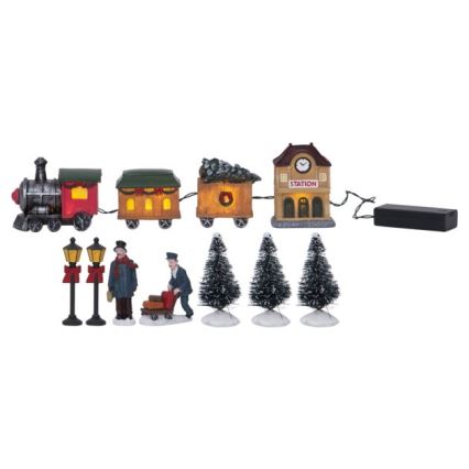 Eglo - Decoração de Natal LED 4xLED/0,018W/2xAA