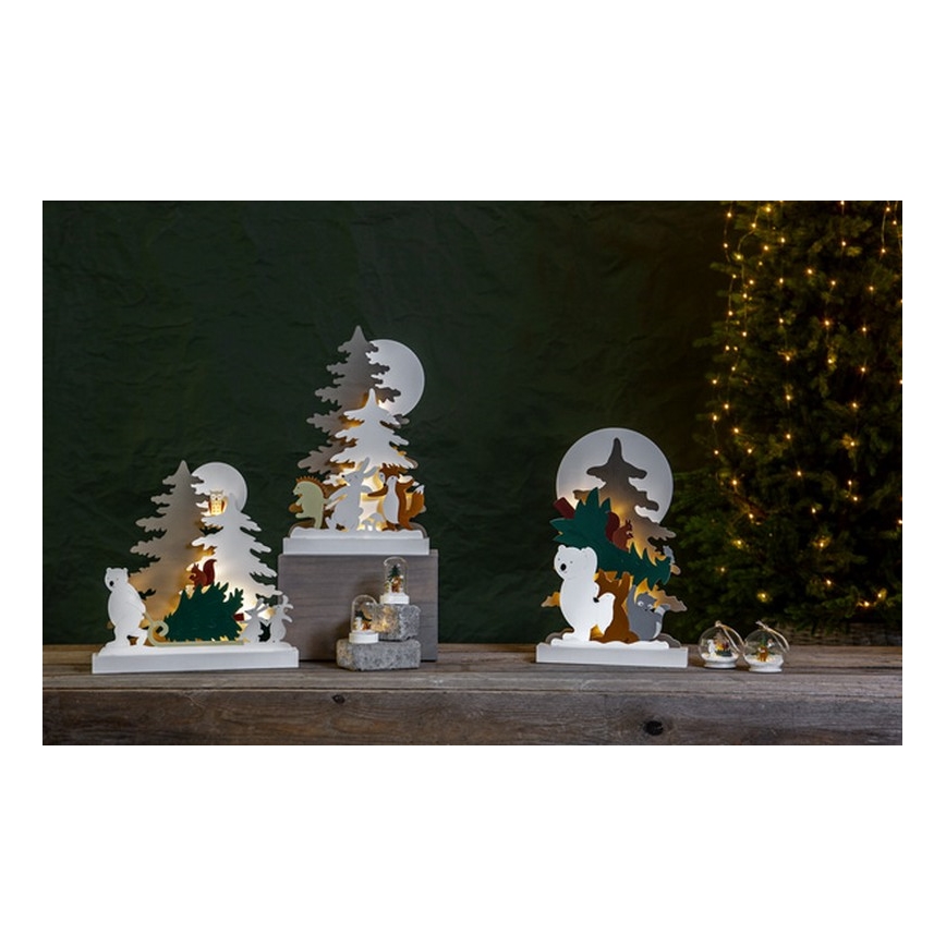 Eglo - Decoração de Natal LED  10xLED/0,03W/2xAA