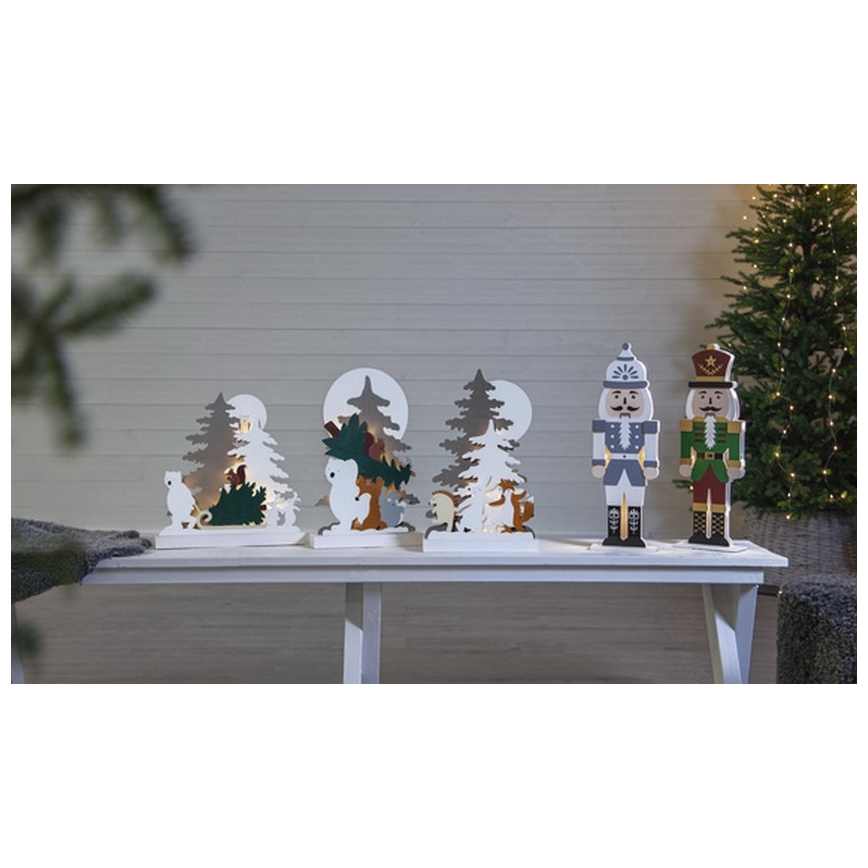 Eglo - Decoração de Natal LED  10xLED/0,03W/2xAA