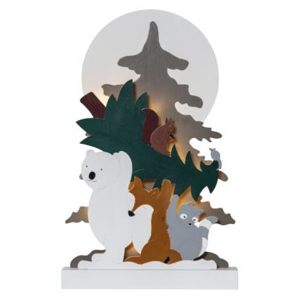 Eglo - Decoração de Natal LED 10xLED/0,03W/2xAA