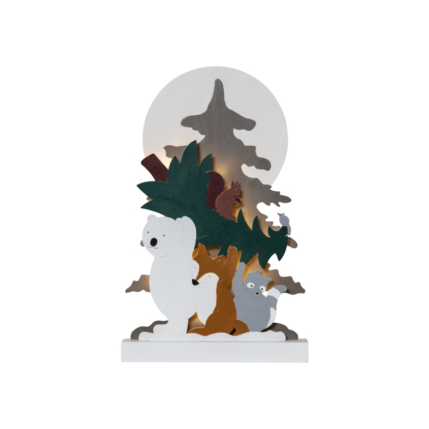 Eglo - Decoração de Natal LED 10xLED/0,03W/2xAA