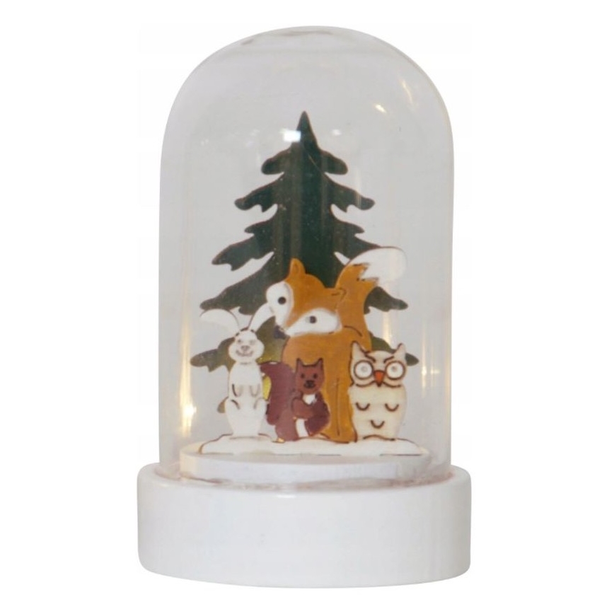 Eglo - Conjunto com 2 decorações de Natal LED/0,03W/1xCR2032