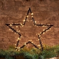 Eglo 411355 - Decoração exterior de Natal LED SPIKY 140xLED/0,066W/31V/230V 73x60 cm IP44