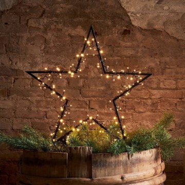 Eglo 411356 - Decoração exterior de Natal LED SPIKY 150xLED/0,066W/31V/230V 90x80 cm IP44