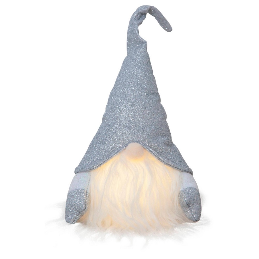 Eglo - Decoração de Natal LED 1xLED/0,06W/3xAG13 cinzento