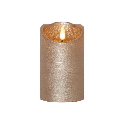 Eglo 411499 - Vela LED FLAMME RUSTIC LED/2xAA dourada