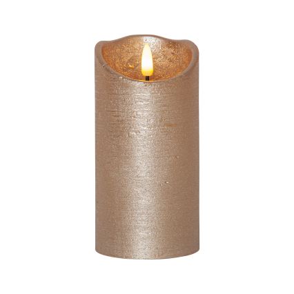 Eglo 411501 - Decoração de Natal LED FLAME LED/0,03W/2xAA dourada
