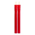 Eglo 411505 - Conjunto de 2 velas LED PRESSE LED/1xAAA, vermelhas