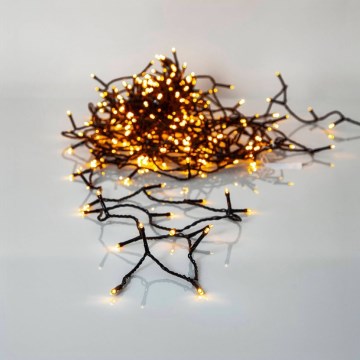 Eglo 411515 - LED cordão de luzes de Natal para exterior 360xLED/30m IP44 branco quente
