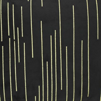 Eglo - Almofada decorativa 30x50 cm preto/dourado