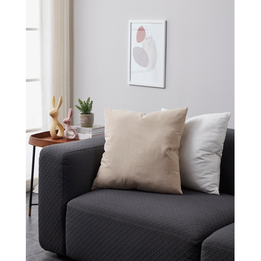 Eglo 420022 - Almofada decorativa ILES 50x50 cm bege