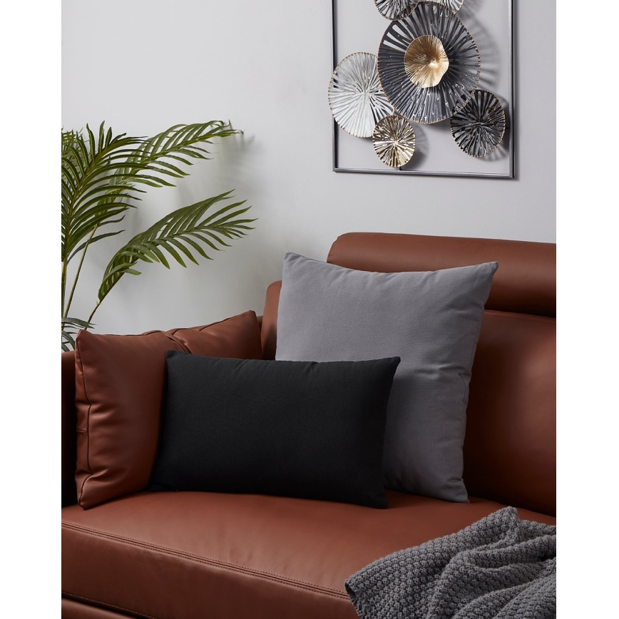 Eglo 420023 - Almofada decorativa ILES 30x50 cm preta