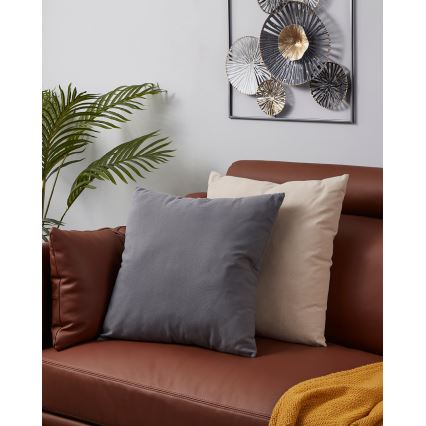 Eglo 420028 - Almofada decorativa ILES 50x50 cm cinzenta