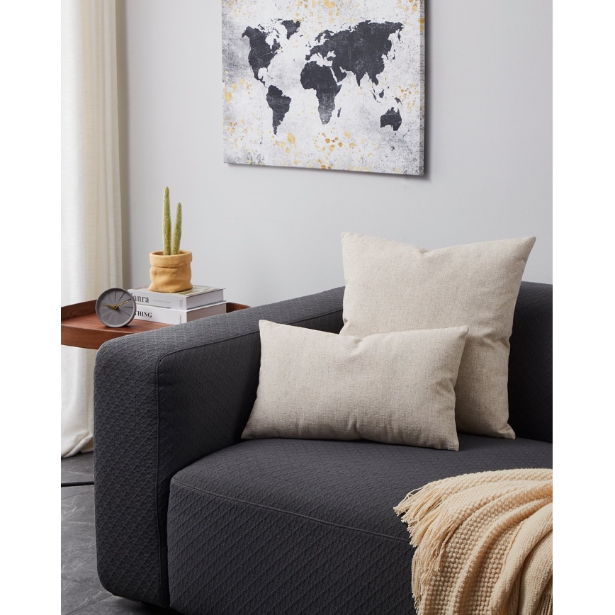 Eglo 420032 - Almofada decorativa ILES 30x50 cm bege
