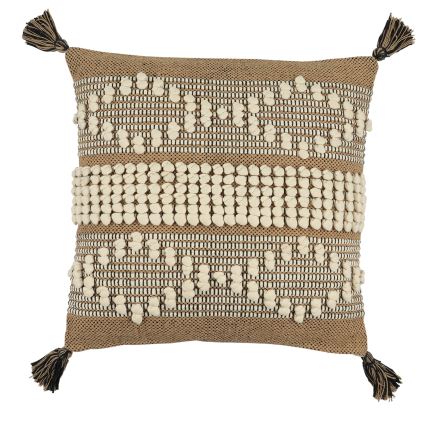 Eglo 420044 - Almofada decorativa CHEVERY 50 x 50 cm castanha