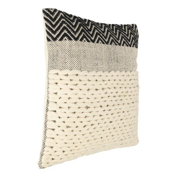 Eglo 420049 - Almofada decorativa CHEVERY 50x50 cm creme/preto