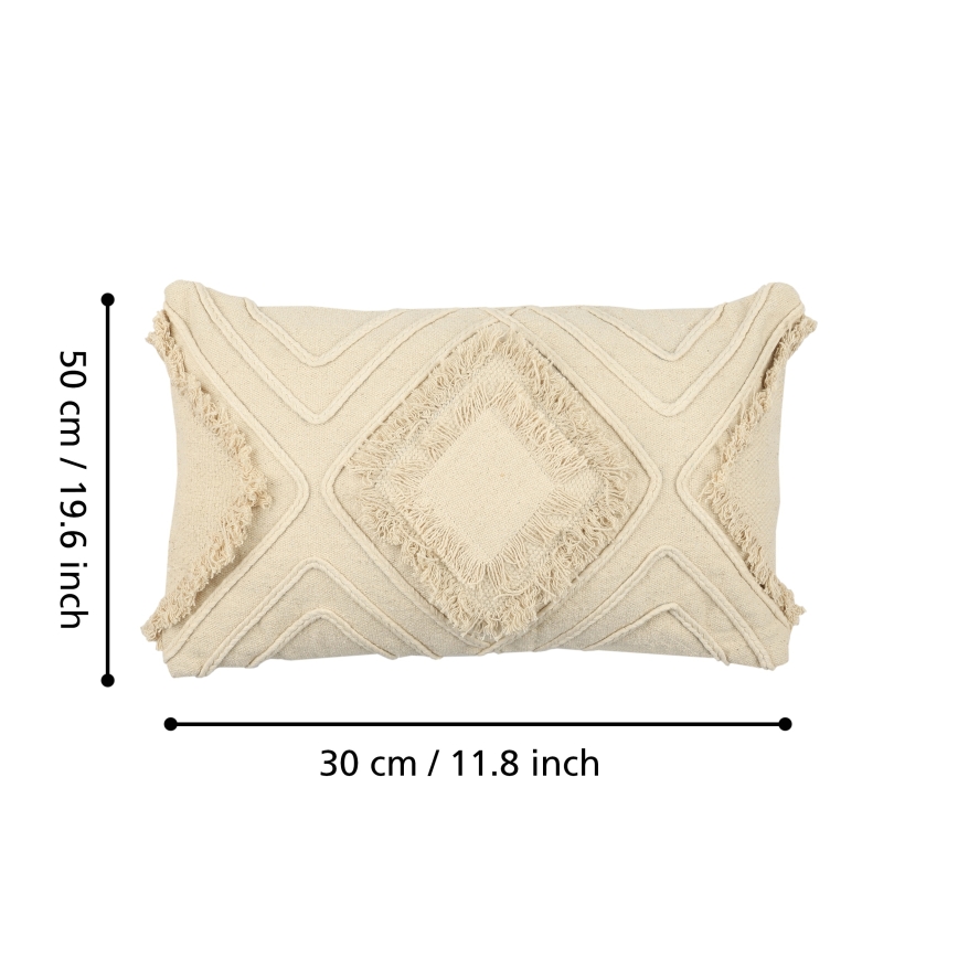 Eglo 420057 - Almofada decorativa CHEVERY 30x50 cm bege