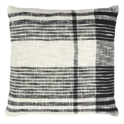 Eglo 420061 - Almofada decorativa CHEVERY 45x45 cm creme/preta