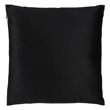 Eglo - Almofada decorativa 45x45 cm preto/prateado