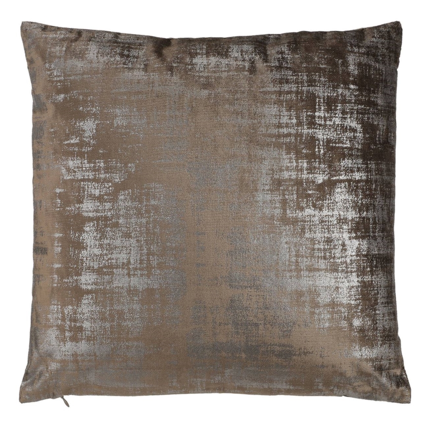 Eglo - Almofada decorativa 45x45 cm castanho