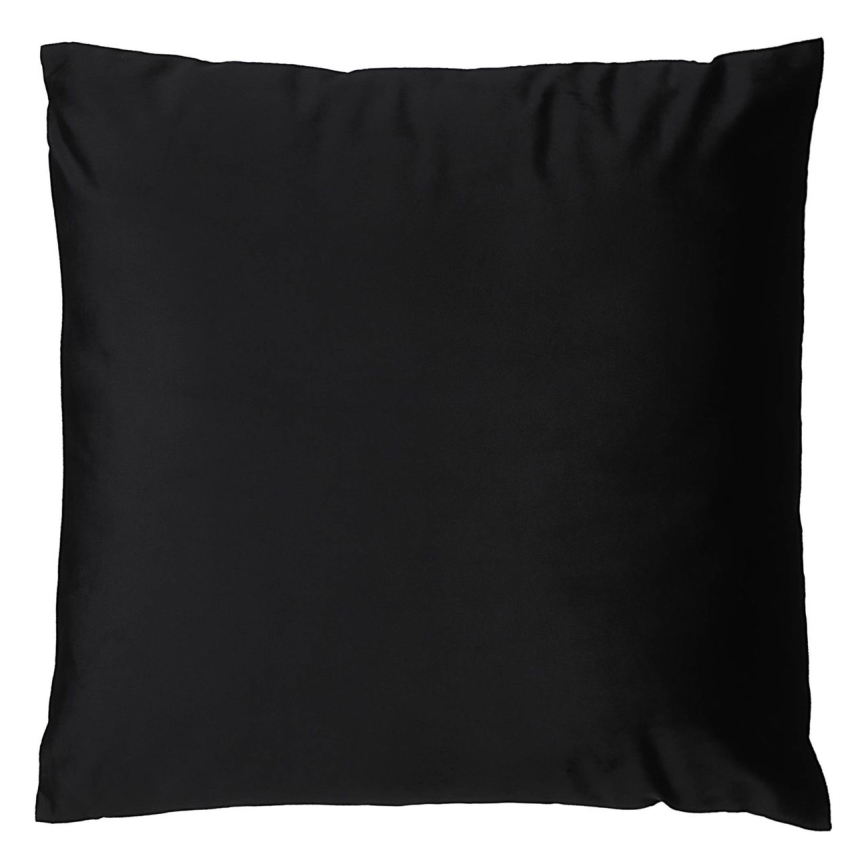 Eglo - Almofada decorativa 45x45 cm preto/dourado