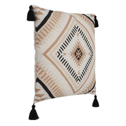Eglo 420079 - Almofada decorativa CHEVERY 45x45 cm bege/preto