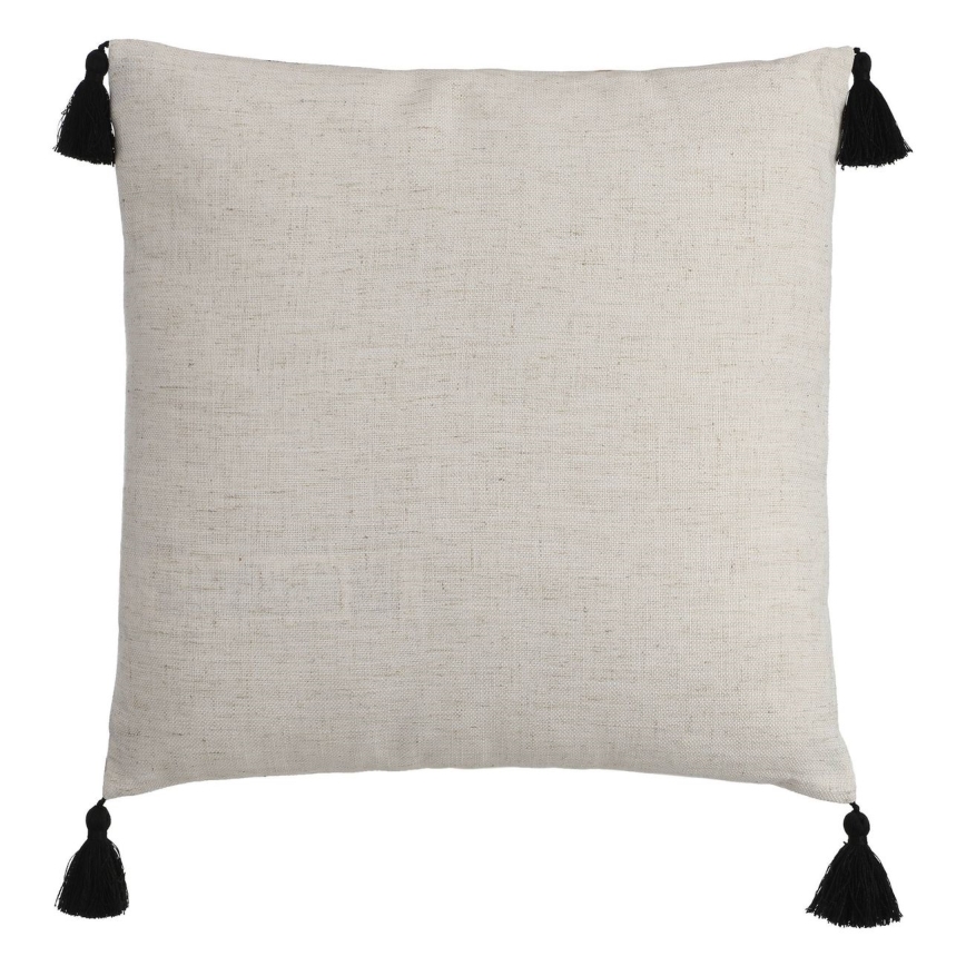 Eglo 420079 - Almofada decorativa CHEVERY 45x45 cm bege/preto