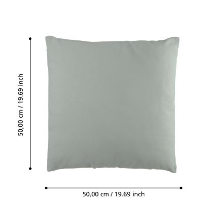 Eglo 420083 - Almofada decorativa ILES 50x50 cm verde