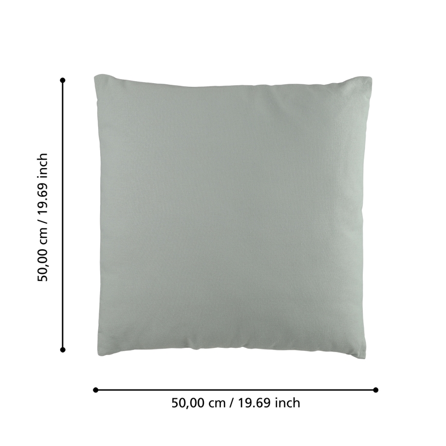 Eglo 420083 - Almofada decorativa ILES 50x50 cm verde